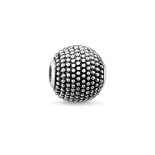 KARMA BEAD - KATHMANDU OXIDISED BEAD