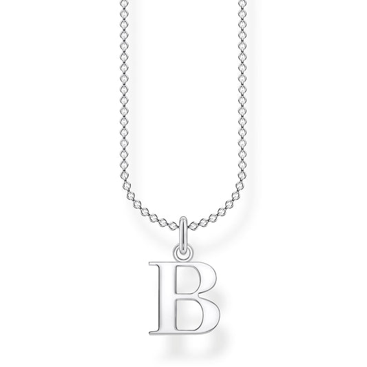 CHARMING COLLECTION LETTER 'B' NECKLACE