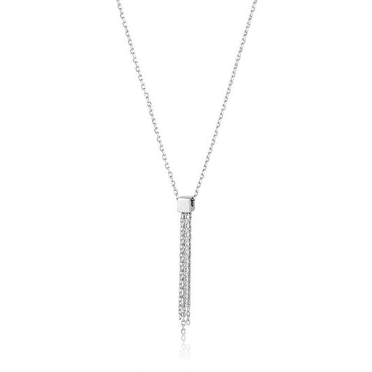 FRINGE TASSEL DROP NECKLACE