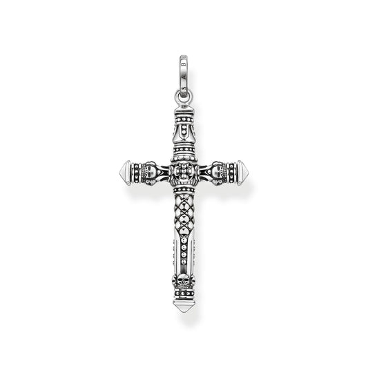 REBEL ART DECO CROSS PENDANT