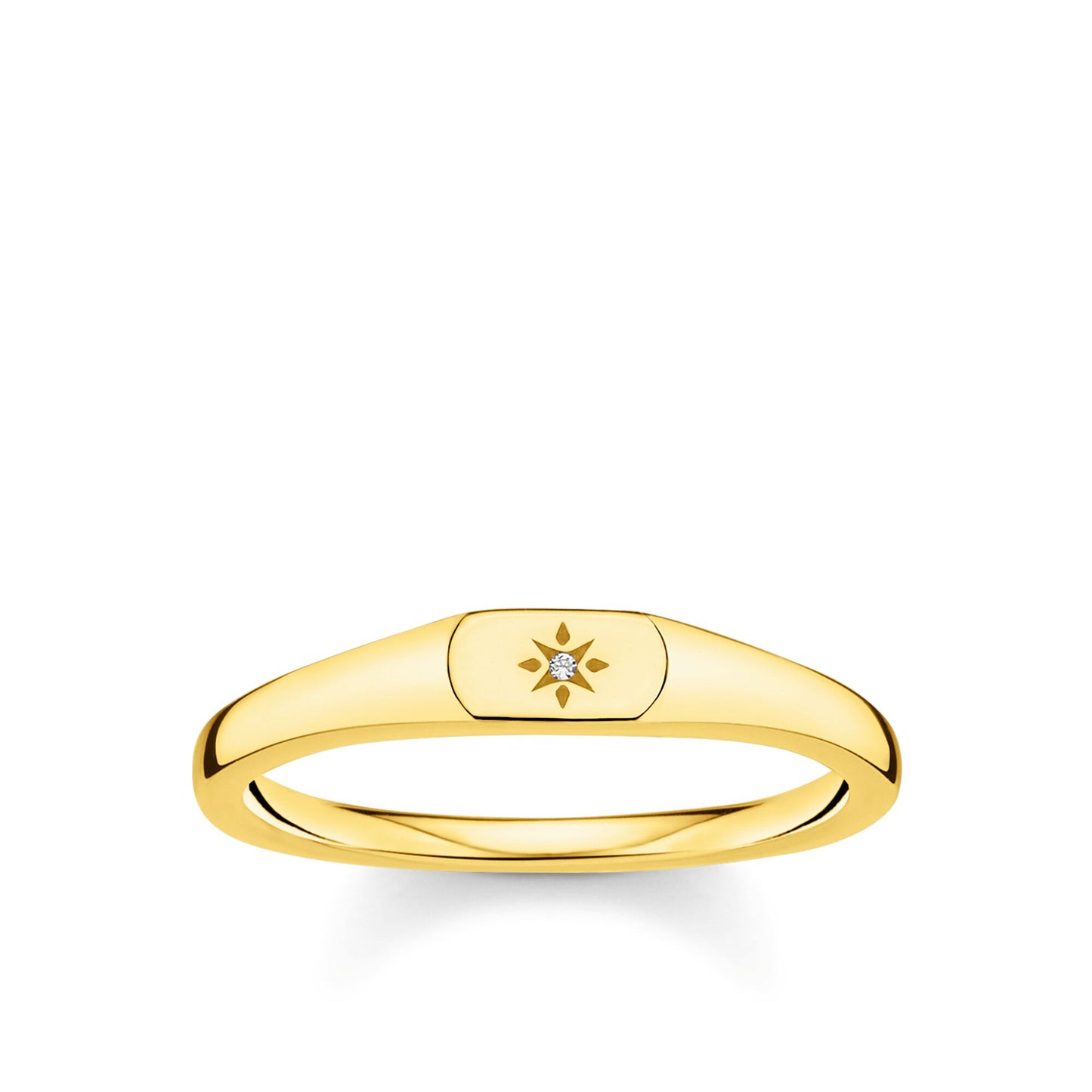 CHARMING COLLECTION MINI SIGNET RING