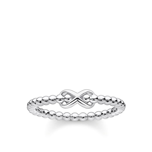 CHARMING COLLECTION INFINITY BEADED RING