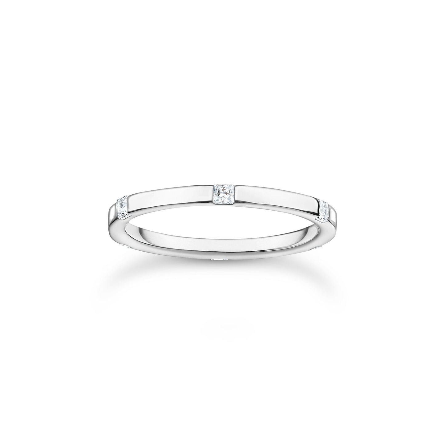 CHARMING COLLECTION CZ BAND RING