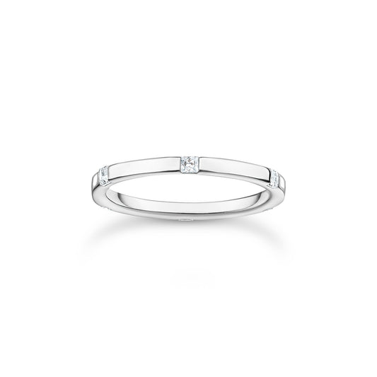 CHARMING COLLECTION CZ BAND RING