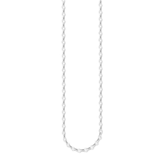 CHARM CLUB STERLING SILVER BELCHER NECKLACE