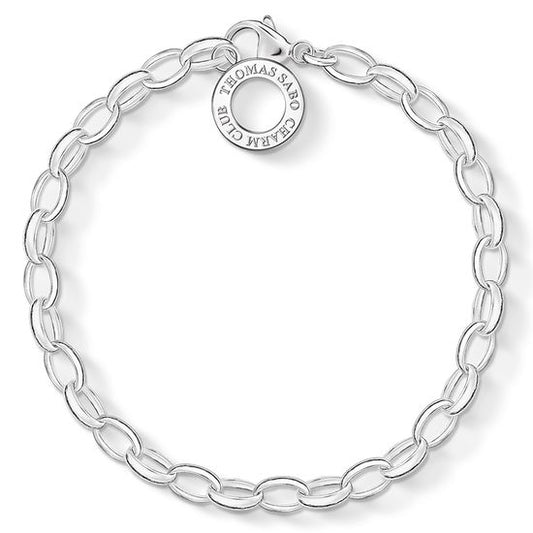 CHARM CLUB STERLING SILVER BELCHER BRACELET