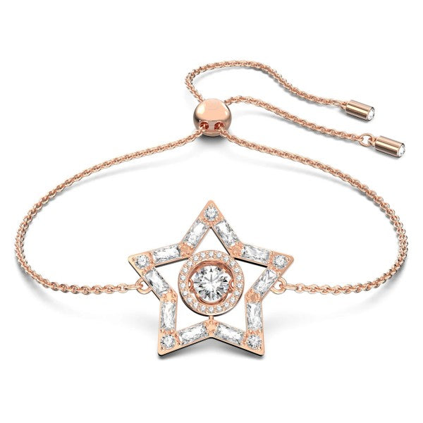 STELLA BRACELET STAR - WHITE, ROSE-GOLD
