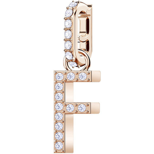 REMIX COLLECTION F CHARM - WHITE, ROSE-GOLD
