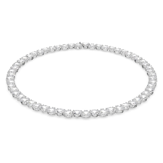 MILLENIA NECKLACE TRILLIANT - WHITE, RHODIUM